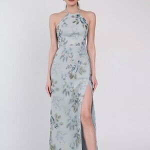 Jenny Yoo Rebecca dress in Enchanted Floral Serenity Blue, size 4